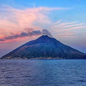 With Terrace Volcano & Sea View Stromboli